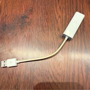 Apple OEM A1277 USB Ethernet Adapter 2.0 MacBook Air PC RJ-45 Connector 100MBPS